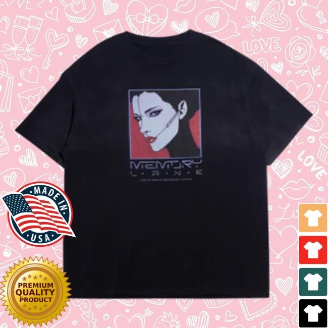 Official Complex Merch Store Memory Lane LA L.A.N.E. Tshirt (Vintage Black)