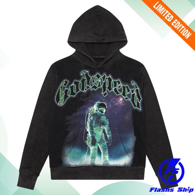 Official Godspeed Nyc Clothing Merch Extra Terrestrial Hood (Black)