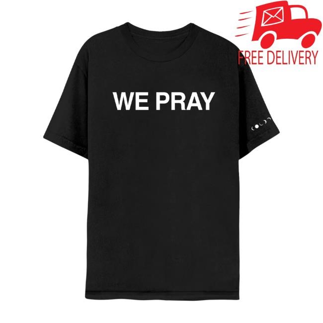 Official Coldplay Apparel Store We Pray S/S Tee Coldplay Moon Music
