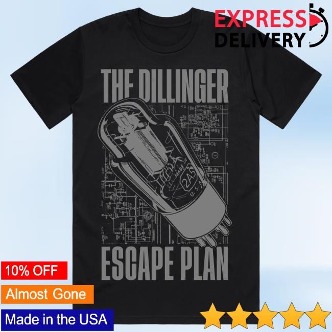Official Sumerian Records Merch Store The Dillinger Escape Plan - CI Tube T-Shirts Official Sumerian Records Merch Store The Dillinger Escape Plan - CI Tube Attractive Shirt