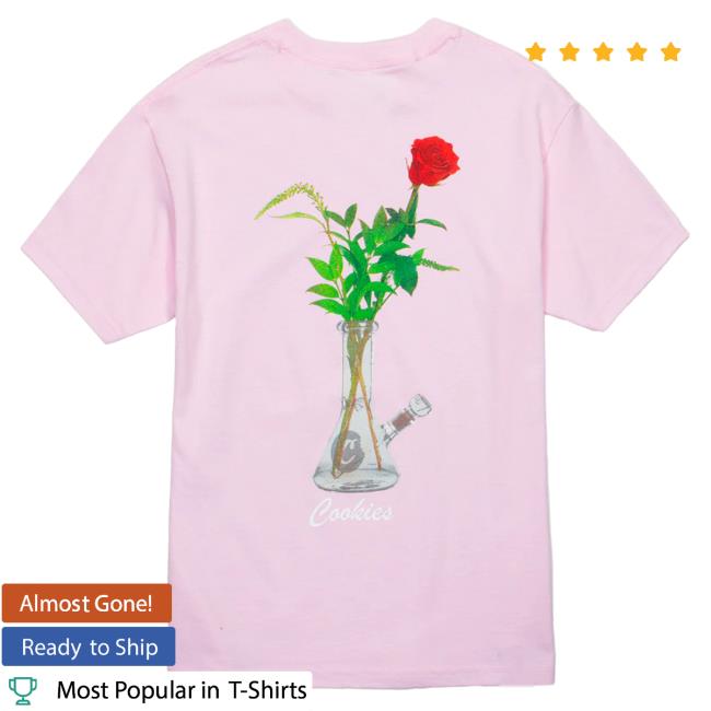 Official Cookies Clothing Merch Rose T Shirt