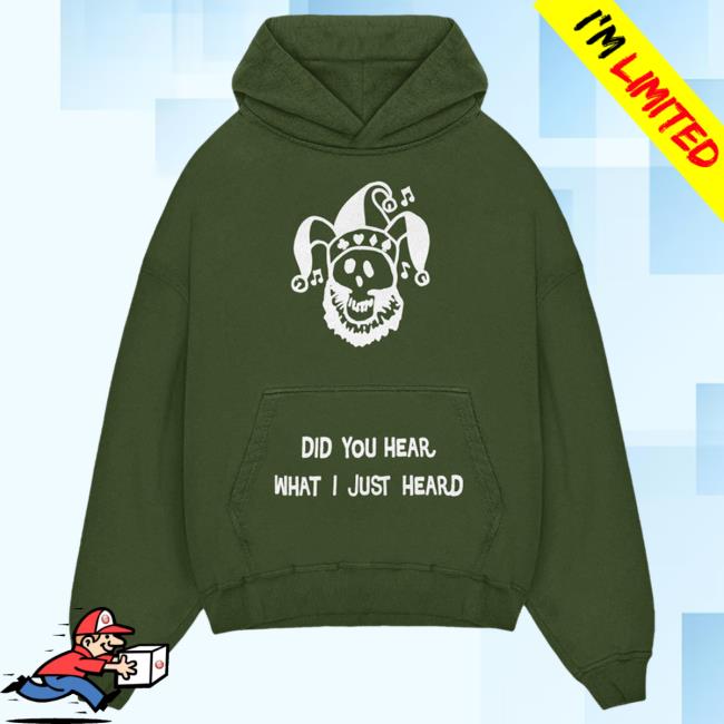 The Music Never Stopped Hoodie New