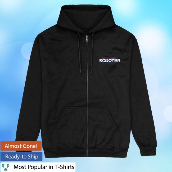 Scooter Everybody On The Floor Zip Up Scooter Merch