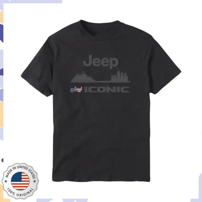 Official Jeep Merchandise Jeep Iconic Tee Shirt