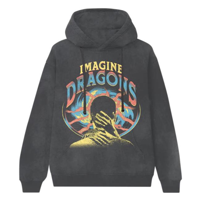 Official Imagine Dragons Apparel Store Merch Vintage Graphic Pullover Sweatshirt Imagine Dragons Shop
