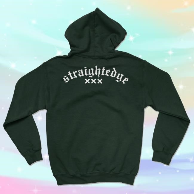 Steezy Kane - Straight Edge Trippy Sweatshirt Hoodie Steezy Kane Merch