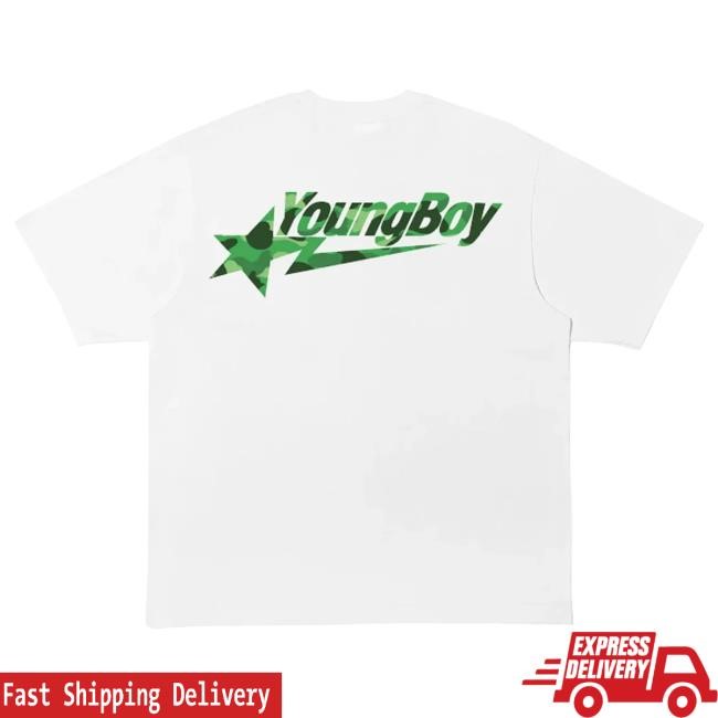 YoungBoy Never Broke Again Bape Sta Tee White Complex