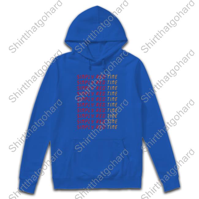 Official Simply Red Merch Simply Red Time Shirt