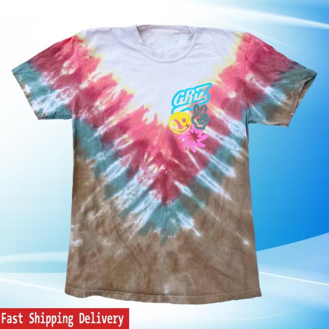 Official My Name Is Griz Merch Shop Griz Desert Dandelion Vintage Tie Dye Show Love Spread Love Top Shirt MynameisGriz Store Tie-Dye
