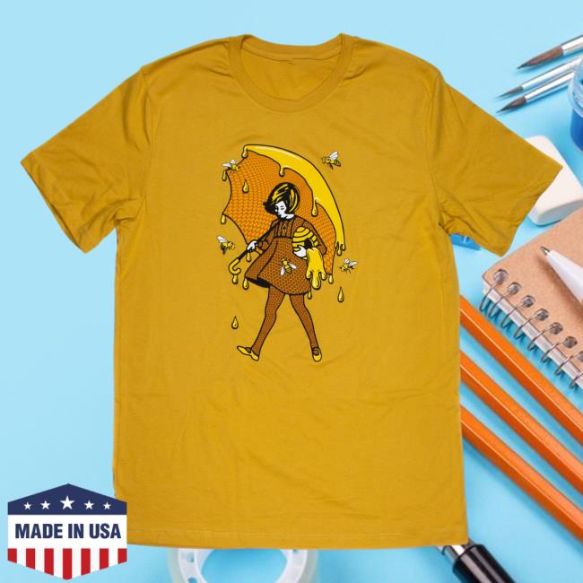 Slinger Apparel Store Shop Honey Girl Tees Yellow Pyroscopic