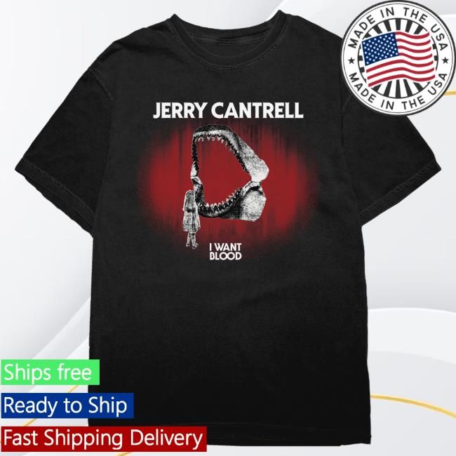 Official Jerry Cantrell Merch Jerry Cantrell Open Wide T-Shirts