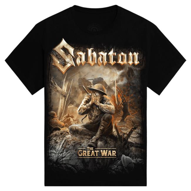 Official Sabaton Merch Store Sabaton The Great War Shirt Sabaton Shop
