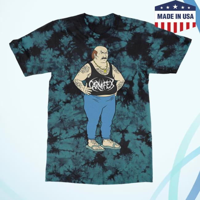 Official Indie Merch Store Shop Carnifex "Carl Dye" Top Shirt IndieMerchStore