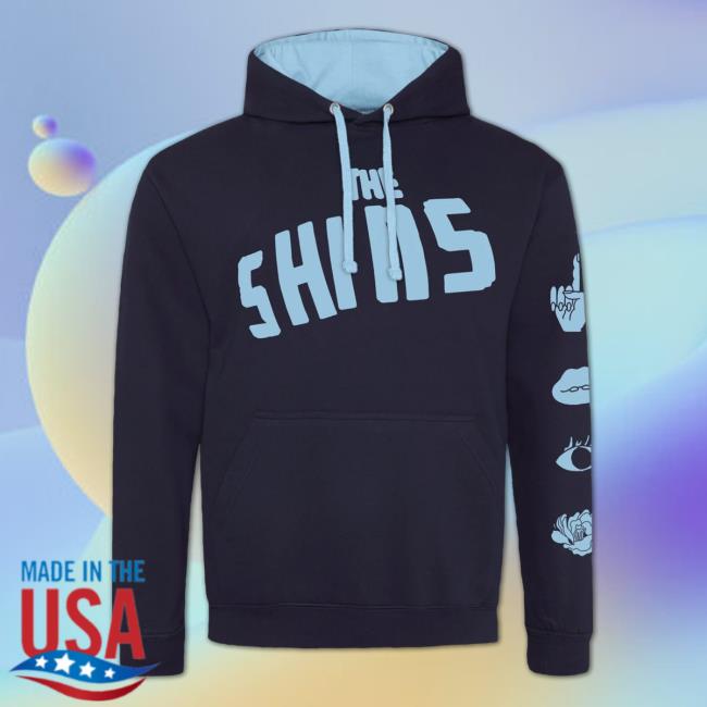 Kung Fu Clothing Shop Store Merch The Shins Logo Contrast Sweatshirts