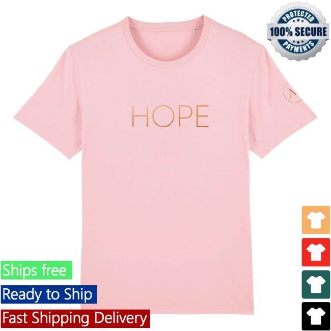 Official Andrea Bocelli Merch Store Apparel Hope T-Shirt (Pink)