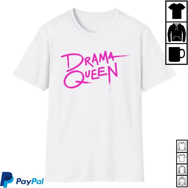 Official Idina Menzel Merch Store Drama Queen Lipstick New Shirt Idina Menzel