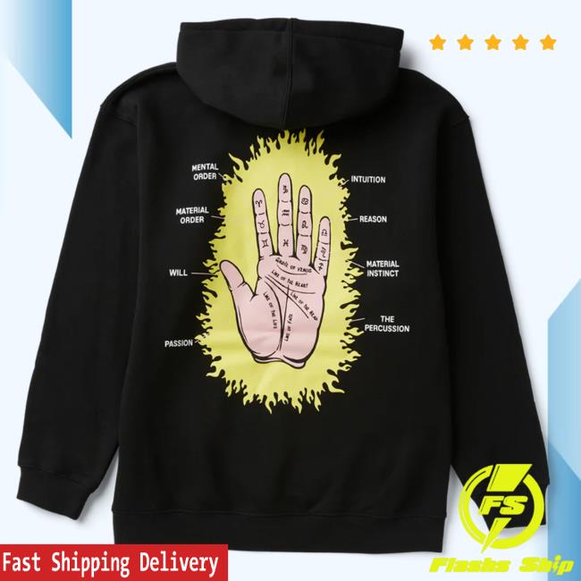 Official Sam And Colby Merch Xplr Shop Palmistry Hoody