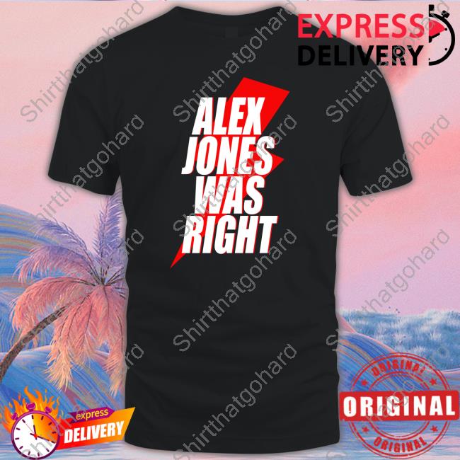Official Vivek Ramaswamy Alex Jones Was Right Shirts