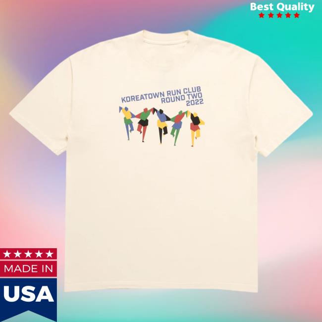Official Round Two Clothing Store Shop Koreatown Run Club Marathon Top Shirt Roundtwostore