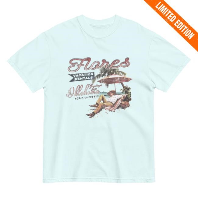 Wyatt Flores Flores Vacation Rental Chambray New Shirt – Wyatt Flores Merch Shop