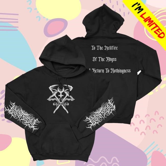 Official Indie Merch Store Lorna Shore Logo Popover Hoodie IndieMerchStore