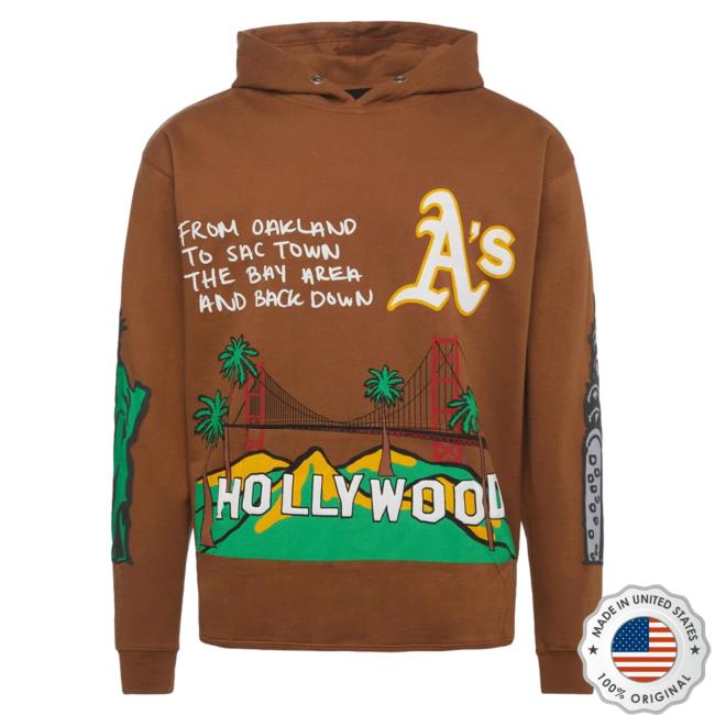 Official Fresh Society Homme + Femme Cali To Nyc Pullover Hoodie - Chocolate