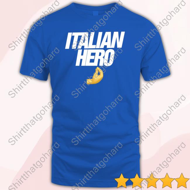 Official Barstool Sports Merch Italian Hero Shirt