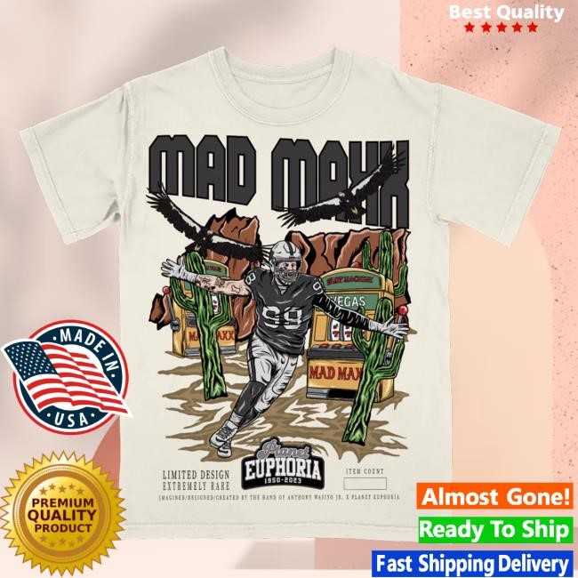 Official Maxx Crosby Tee Shirt #500