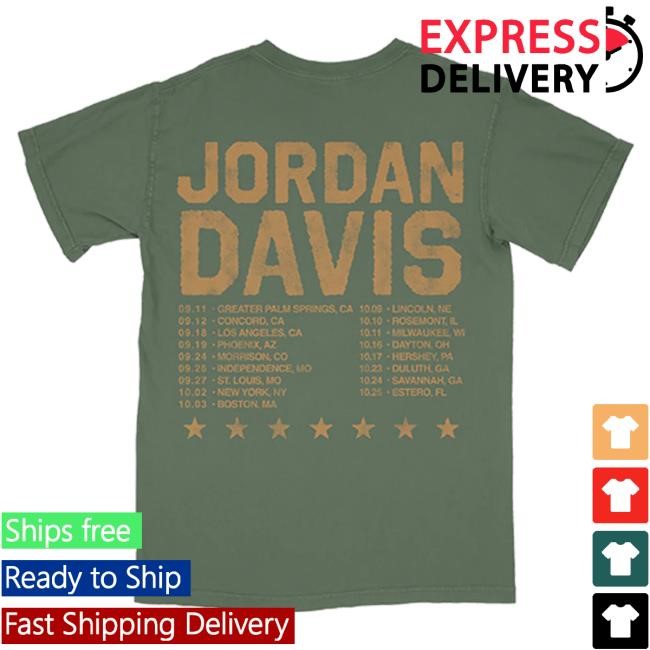 Official Ain’t Enough Road U.S. Tour Truck Tee Jordan Davis