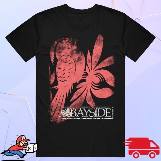 Official Bayside Band Shudder Bird - Black New Shirt
