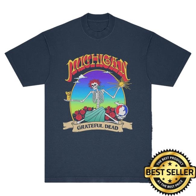Grateful Dead Michigan United States of Dead New Shirt | Grateful Dead Merch Store Official