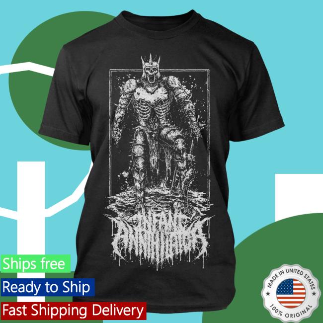 Official Indie Merch Store Infant Annihilator Plague Bringer Attractive Shirt Black IndieMerchStore