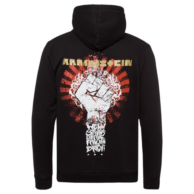 Official Rammstein Merch Store Rammstein Full Zip Hoody ”Sonne”