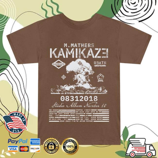 Official Eminem Merch Kamikaze Explosion T-Shirt