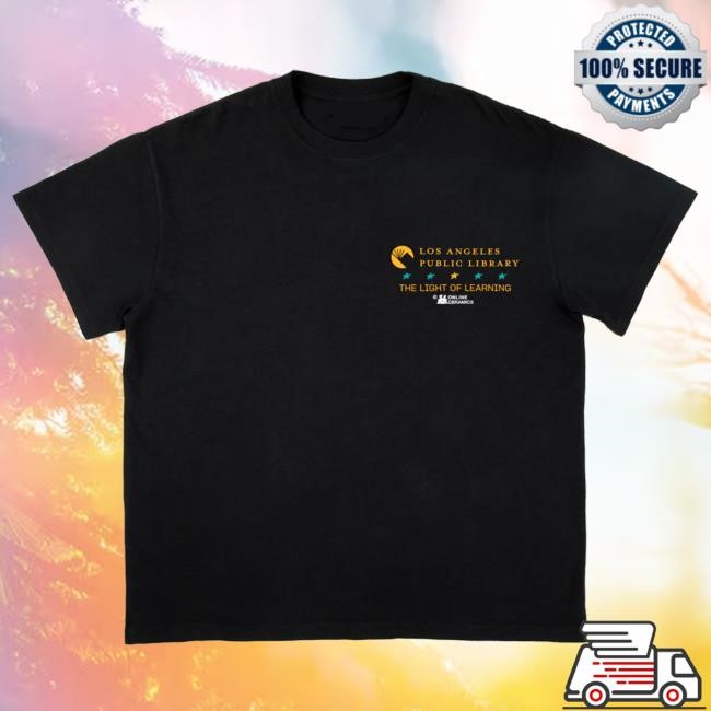 Authentic Online Ceramics Local Library Black Tee Visual Piece