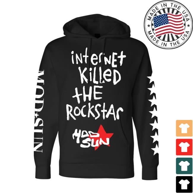 Mod Sun Merch IKTR Canada Tour Black Hoodies