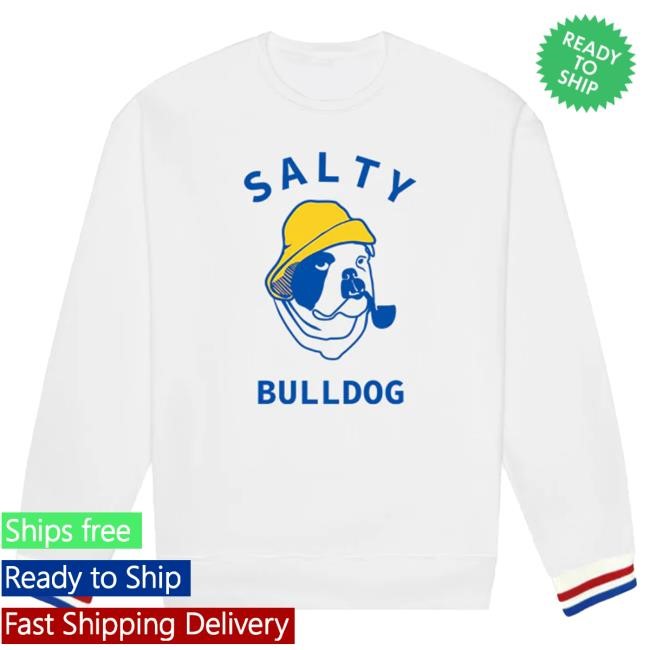Official Duke and Winston Salty Bulldog Sweatshirts (White)