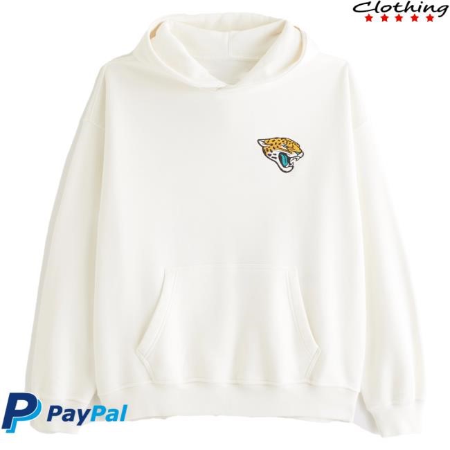 Official Abercrombie And Fitch Jacksonville Jaguars Graphic Pullover Hoodie NFL by Abercrombie