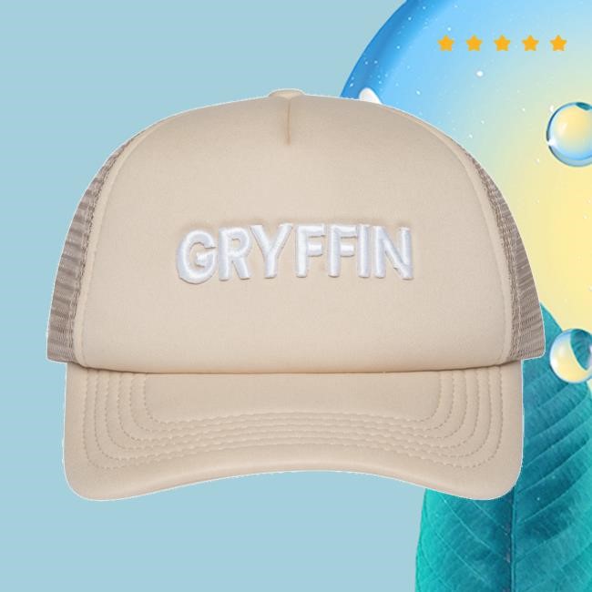 Gryffin Official Merch Store Beige Trucker Vintage Cap Gryffin Clothing Shop