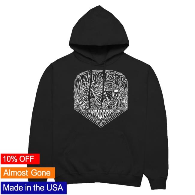 Official Freddie Gibbs Merch Tom J Newell Bandana Popover Hoodie