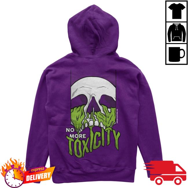 Official Dream Clothing No More Toxicity Crewneck Purple Dreamclothinghq