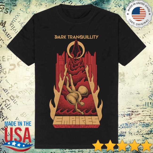 Official Dark Tranquillity Empires Lost To Time Tshirt