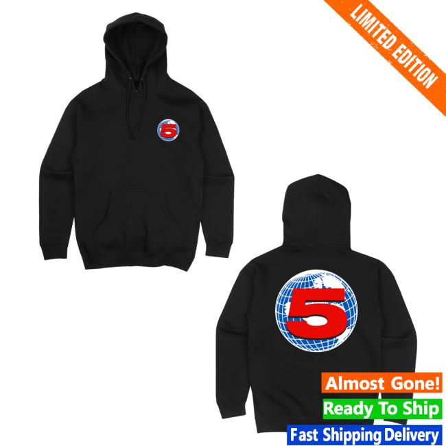 Official Channel 5 Merch Store Channel 5 Popover Sweatshirt Channel 5 Apparel Clothing Shop