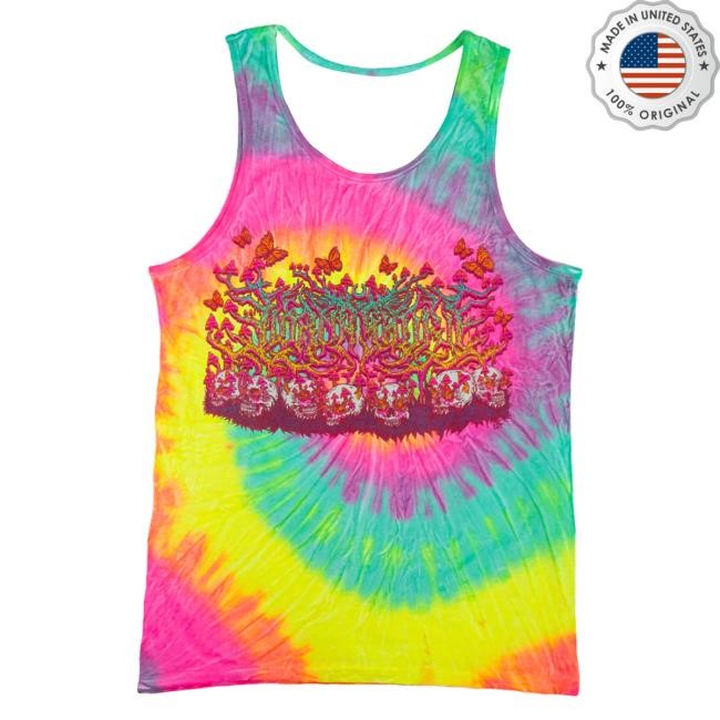 Lorna Shore Psychedelic Tie Dye Tank Top Tshirt Lorna Shore Official Merch Store
