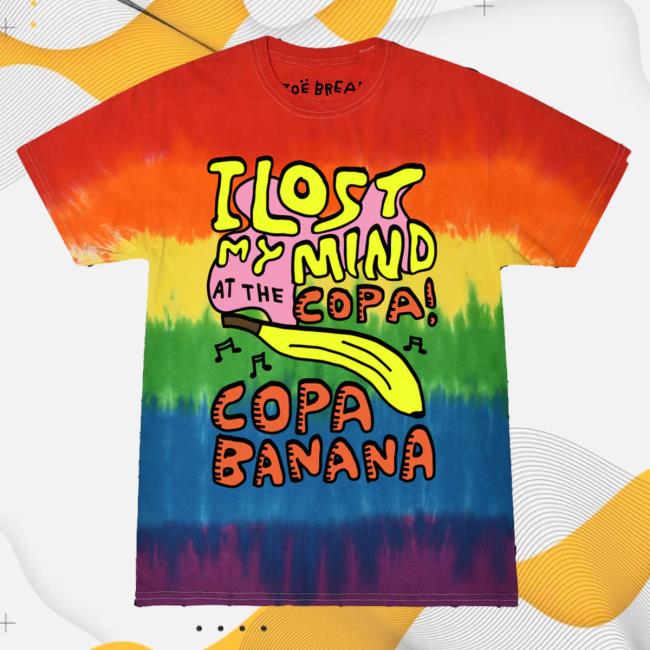 Official Zoe Bread I Lost My Mind At The Copa Copabanana Tee
