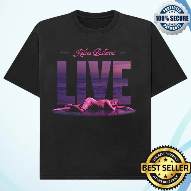 Official Kelsea Ballerini Merch Store Shop Kelsea Ballerini: Live On Tour 2025 Tshirt KelseaBallerini