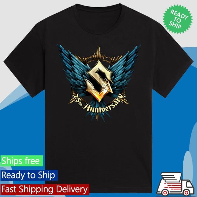 Official Sabaton Merch Store Sabaton Blue Wings Anniversary Attractive Shirt Sabaton Shop