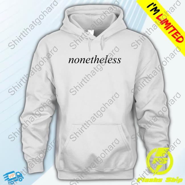 Nonetheless Logo Hooded Sweatshirt