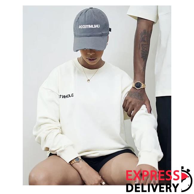 Wisdom & Wellness Prosper” 24 Mens Sweatshirt - Unisex - Normal Fit - Cream Colour | Wisdom & Wellness