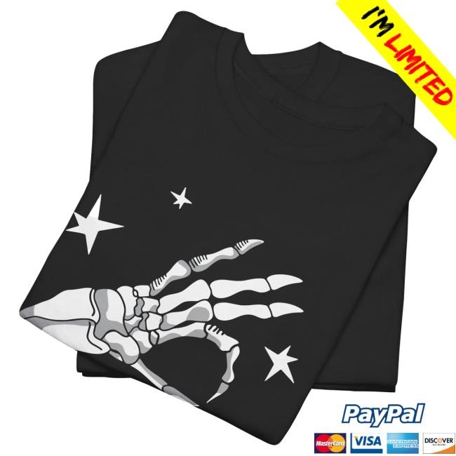 Official Murder with my Husband Skeleton Ornament Crew Neck MWMH Postcat